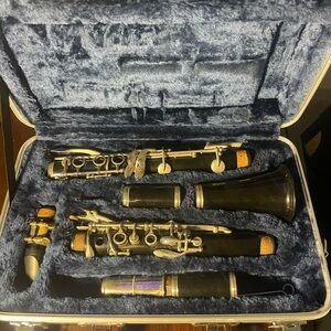 Black Clarinet with Case